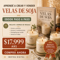 Cómo crear y vender velas artesanales – eBook + 5 bonus